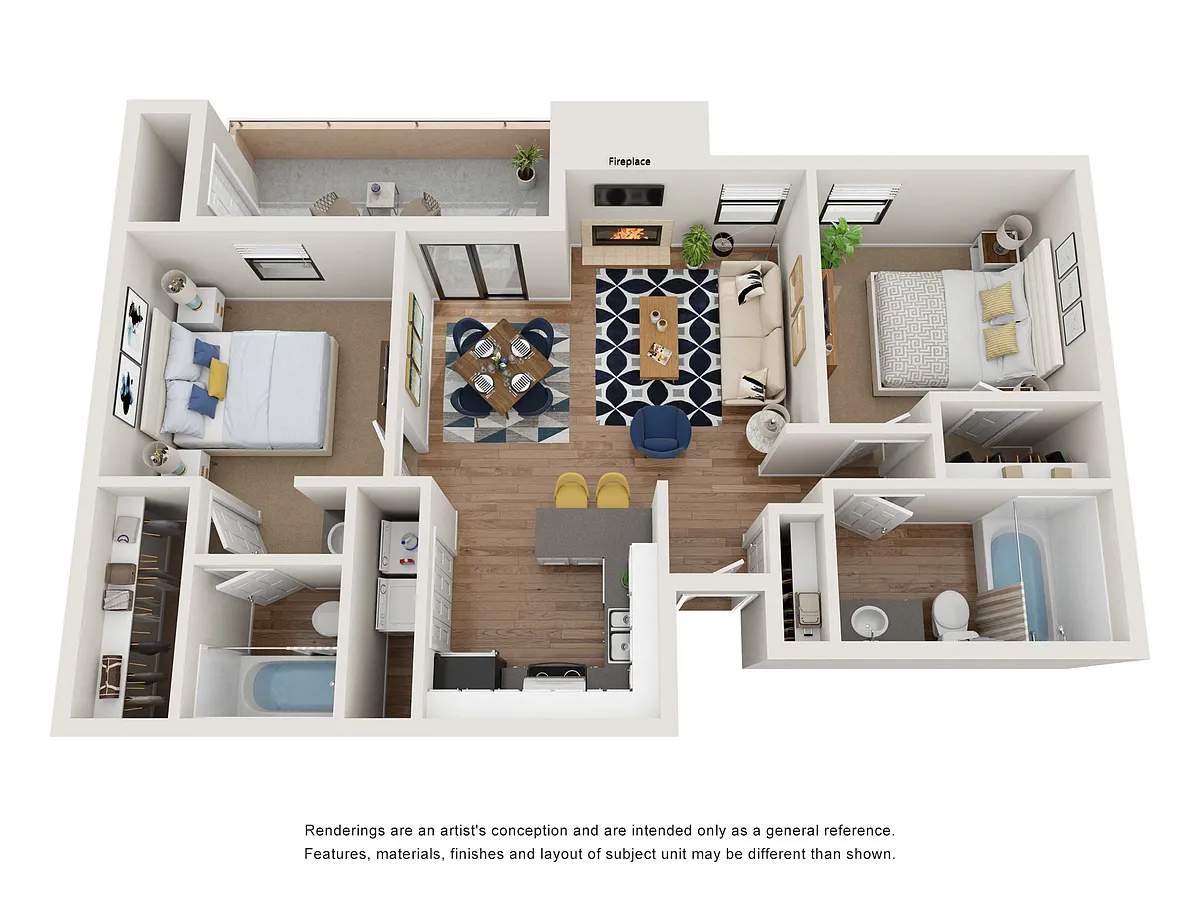Floor plan Taos