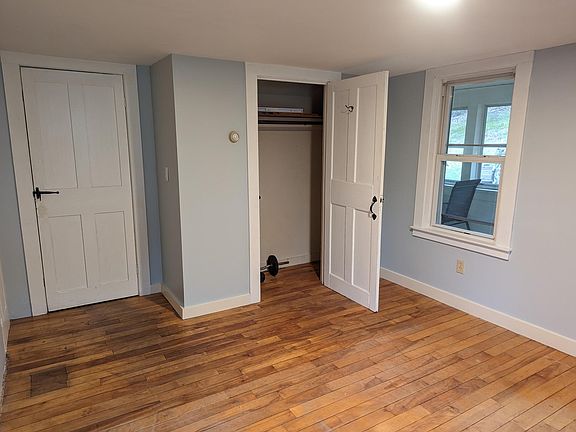 This is a bedroom pic before I painted it linen white.