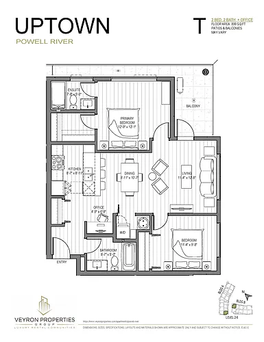 Floor plan B402