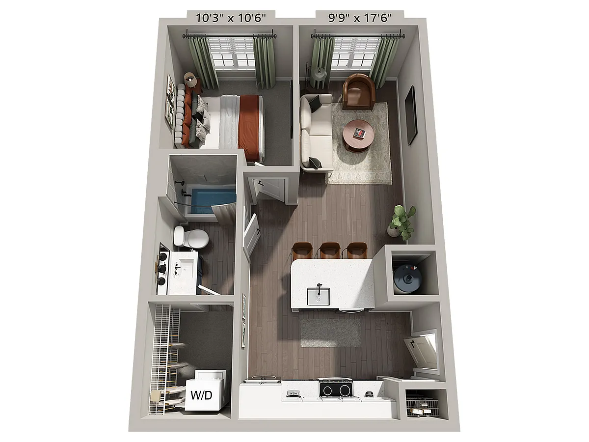 Floor plan A1