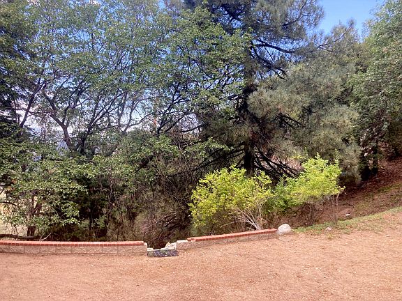 View from back yard. In the winter, fallen leaves reveal beautiful views of the valley