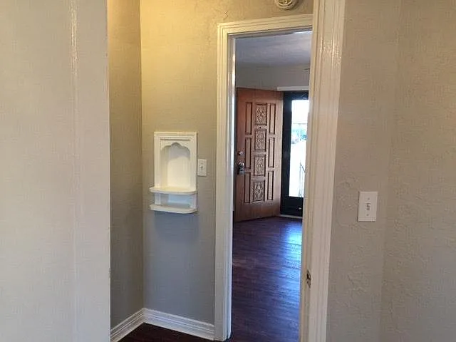 Hallway to living room