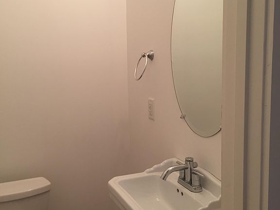 Half bath on main level.