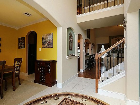 Lots of natural light in the entry hall.