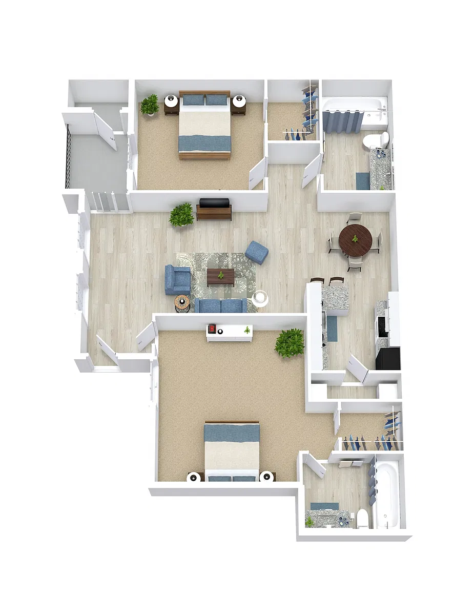 Floor plan B2