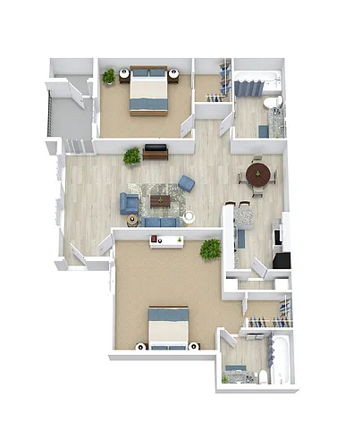 Floor plan B2