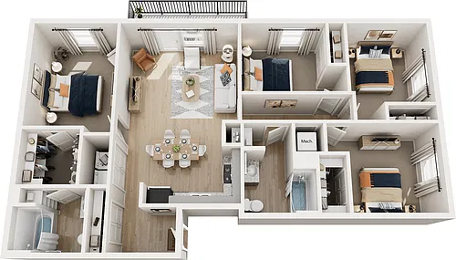 Floor plan D3
