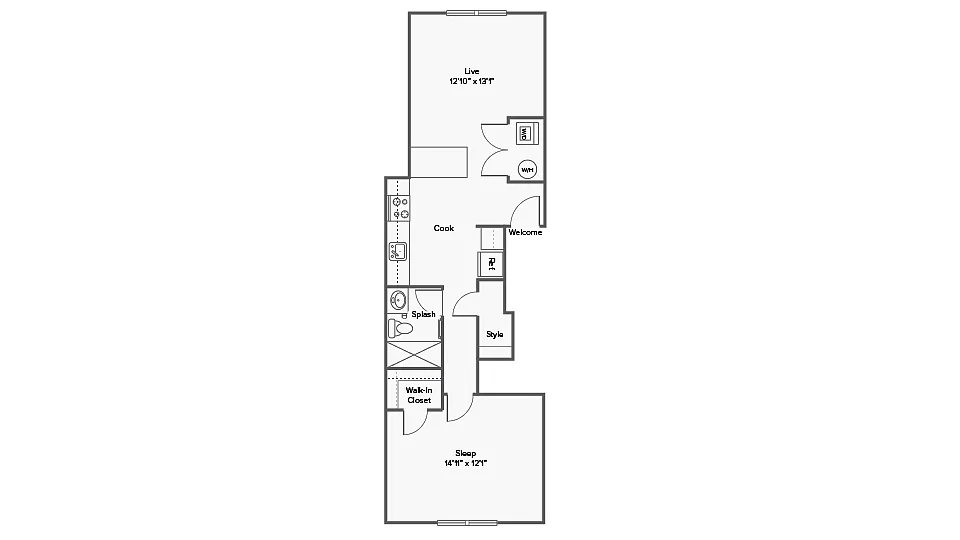 Floor plan Amherst