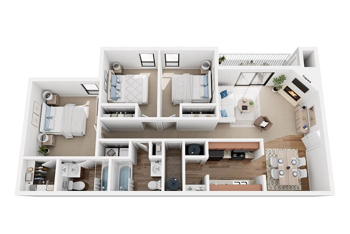Floor plan Redwood