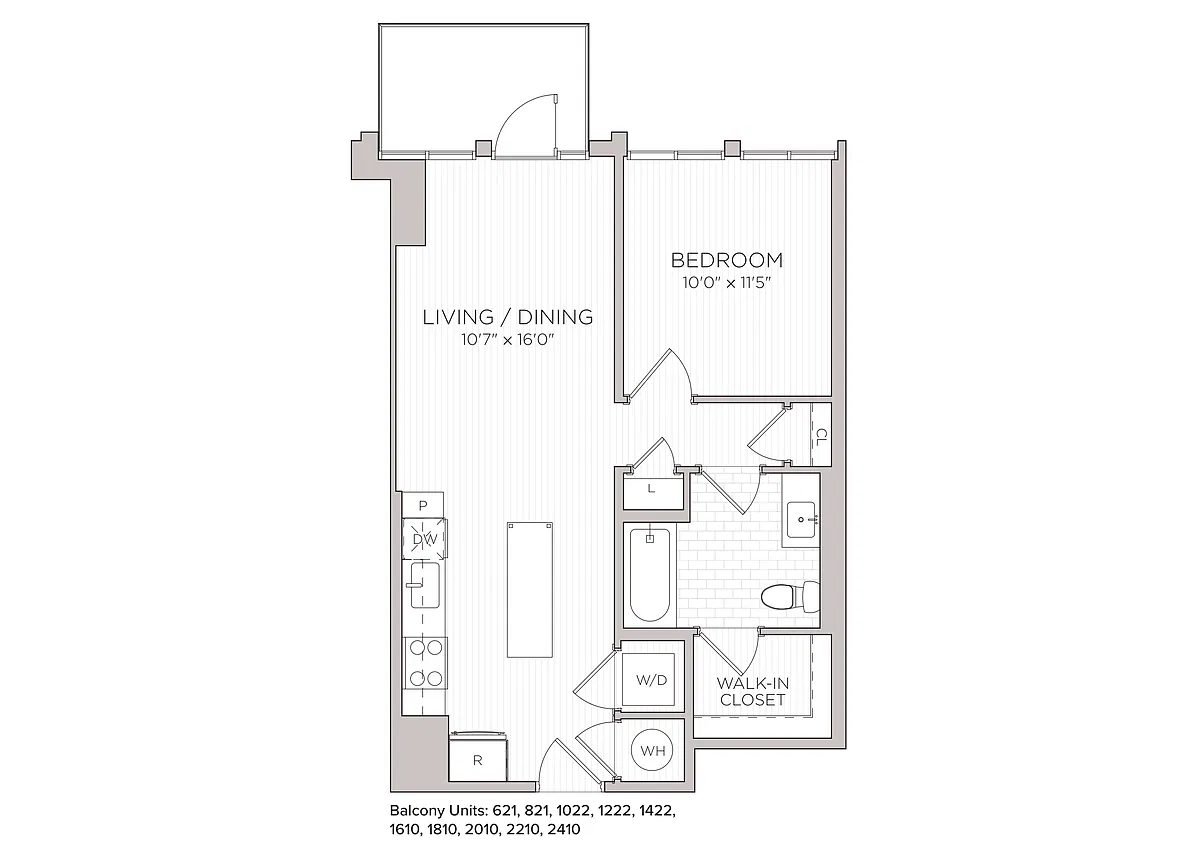 Floor plan A3 1B