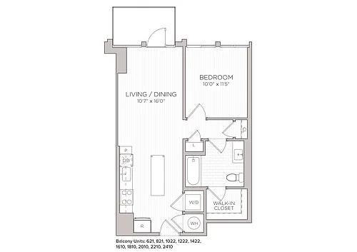 Floor plan A3 1B