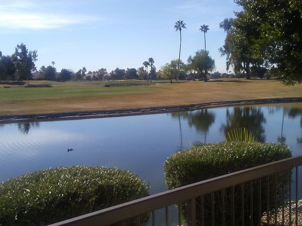 Golf and Water View From Patio