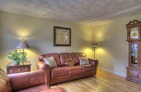 Formal living room w/ hardwood