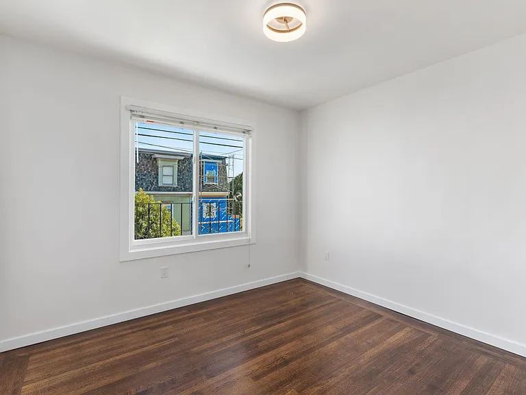 Upstairs bedroom overlooking Lane Street