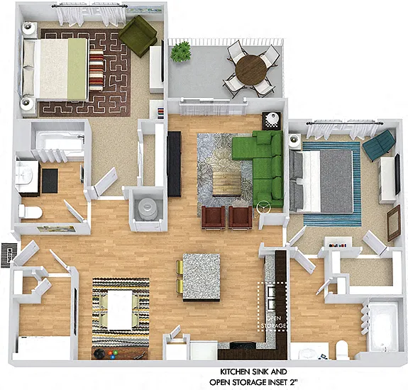 Floor plan Osprey