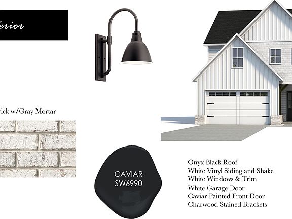 The Hazel Exterior Finishes
