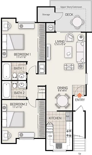 Floor plan Columbia - Plan C
