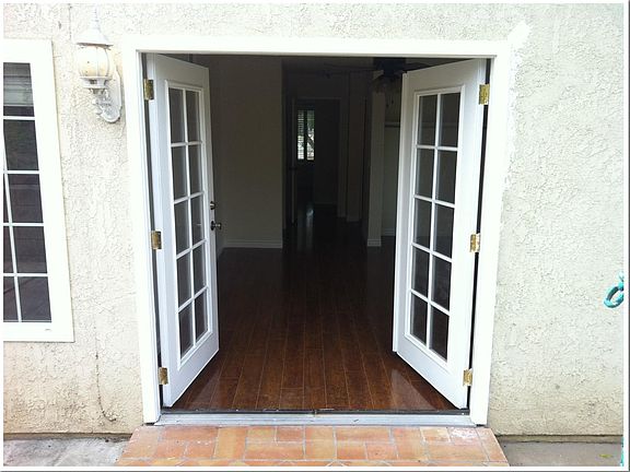 Master Bedroom French Doors