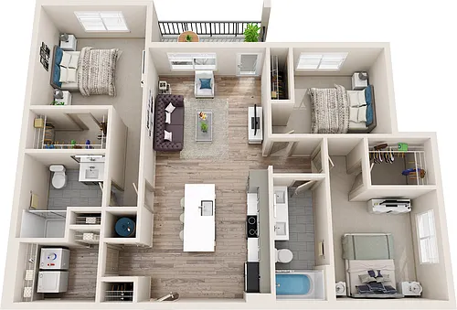 Floor plan Beryl