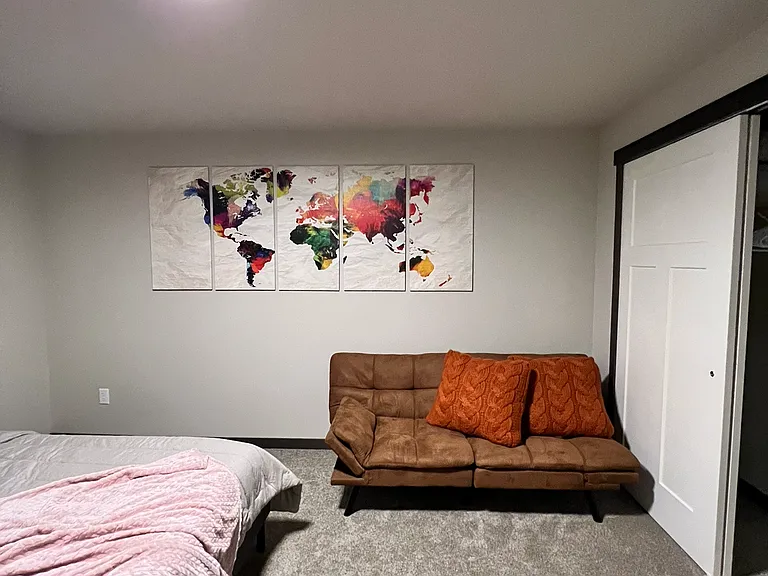Lower level bedroom