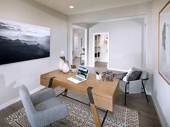 The 2190 floorplan modeled at Houghton Reserve in Tucson, AZ.