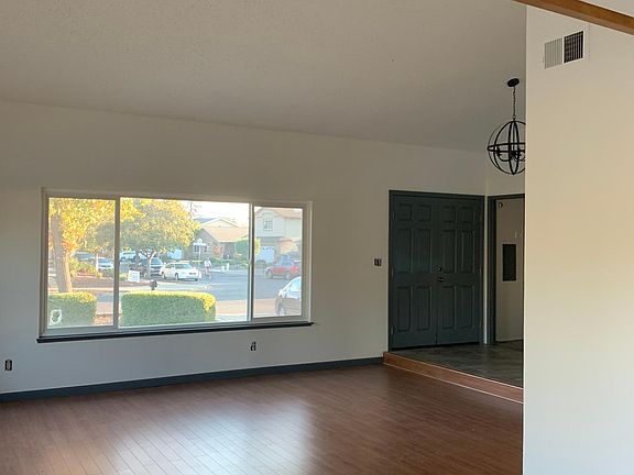 Entry way and living room