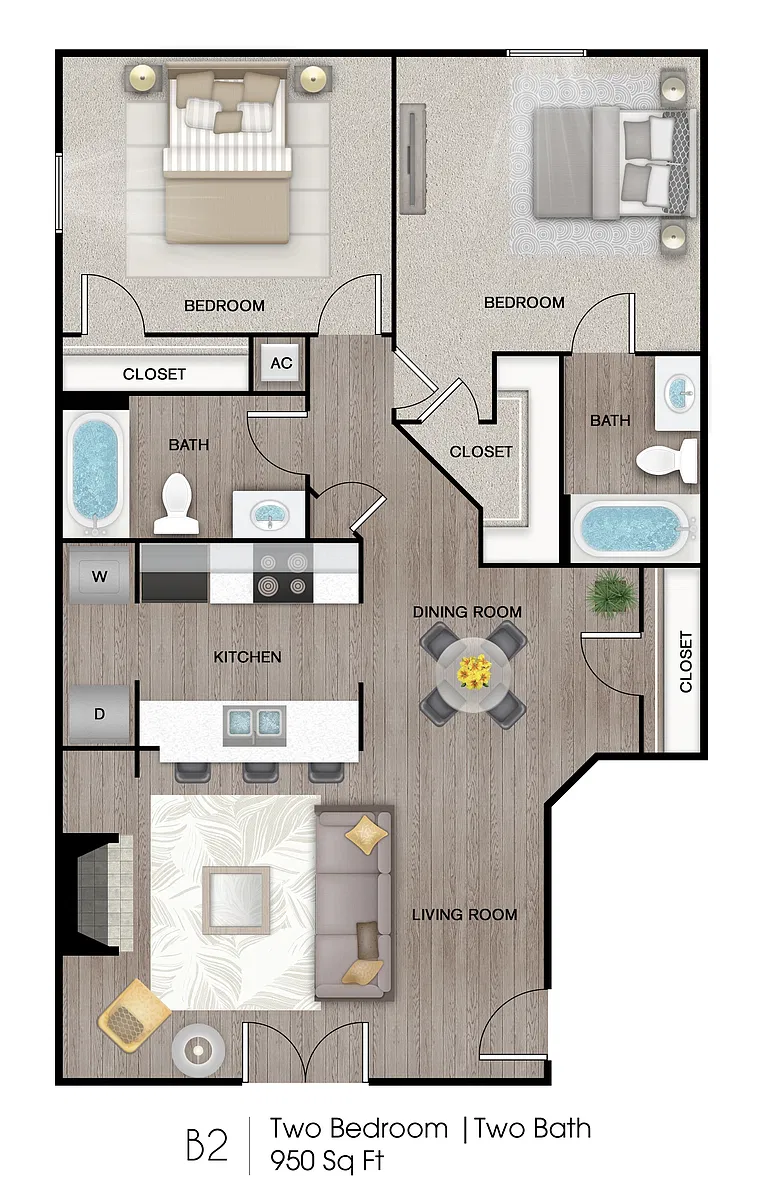 Floor plan B2D