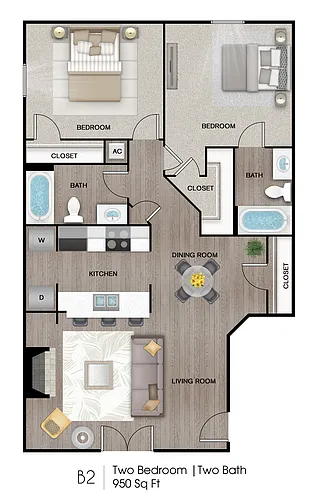 Floor plan B2D