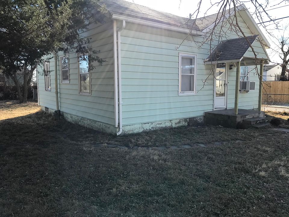 Front from inside fenced yard