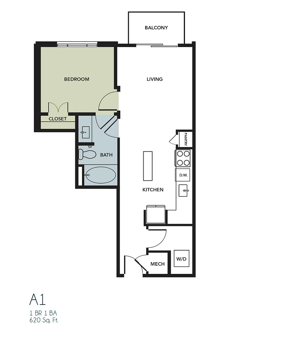 Floor plan A1