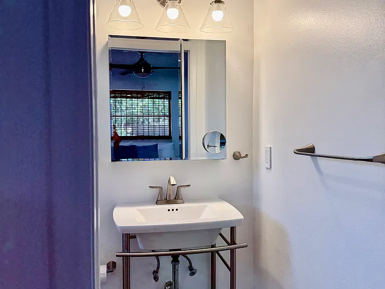 Secondary Bathroom with stand up shower
