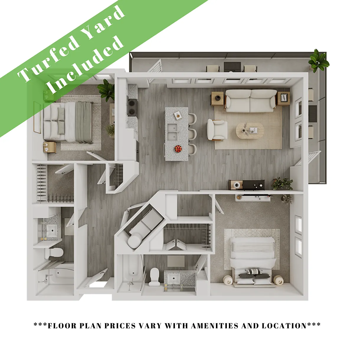 Floor plan Primrose (B1Y1)