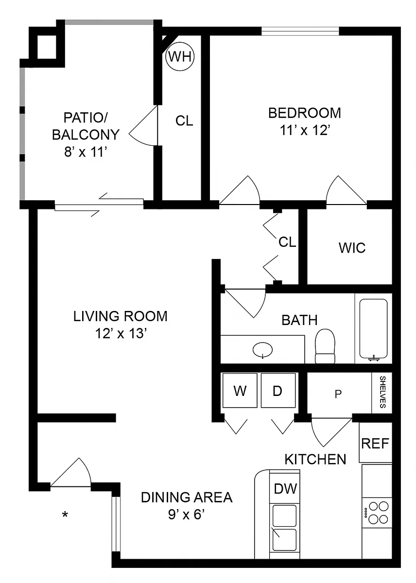 Floor plan 1A Renovation 3