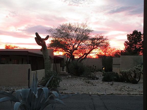 Sunset from Dining Room