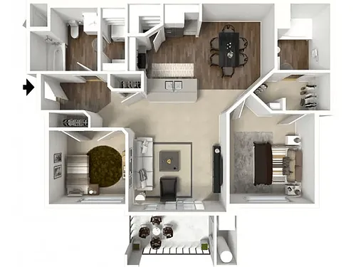 Floor plan Bellone