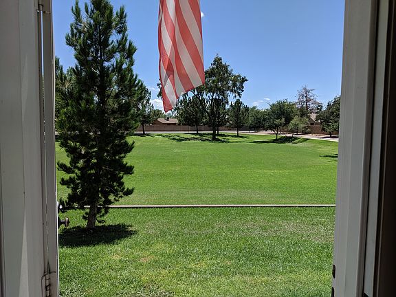Front Door View of Greenbelt