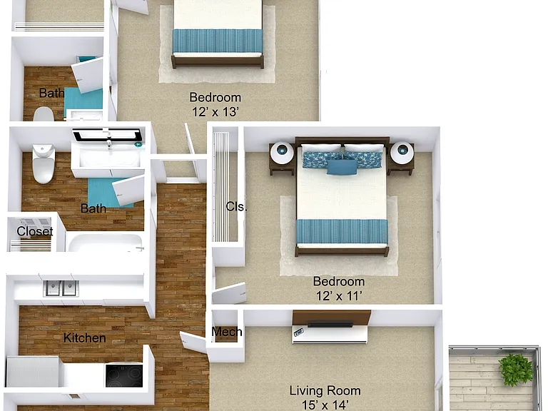 Emerson Village Apartments — Photo 34