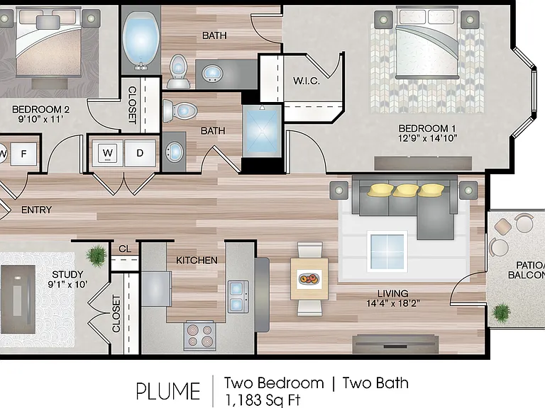 1183 Square Feet 1183 Square Feet