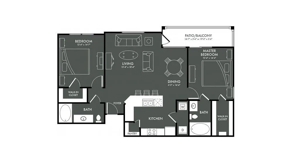 Floor plan B2