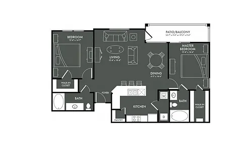 Floor plan B2