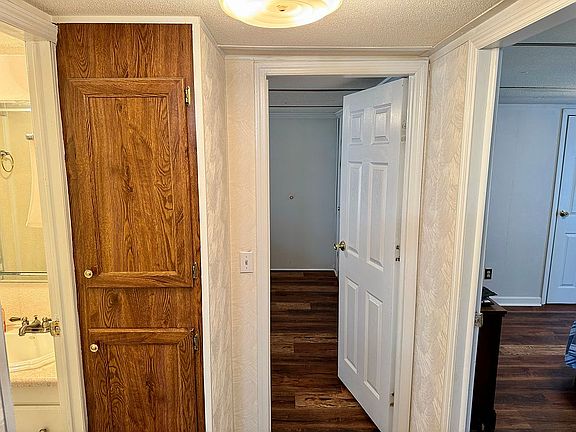 Guest bath and bedroom hall