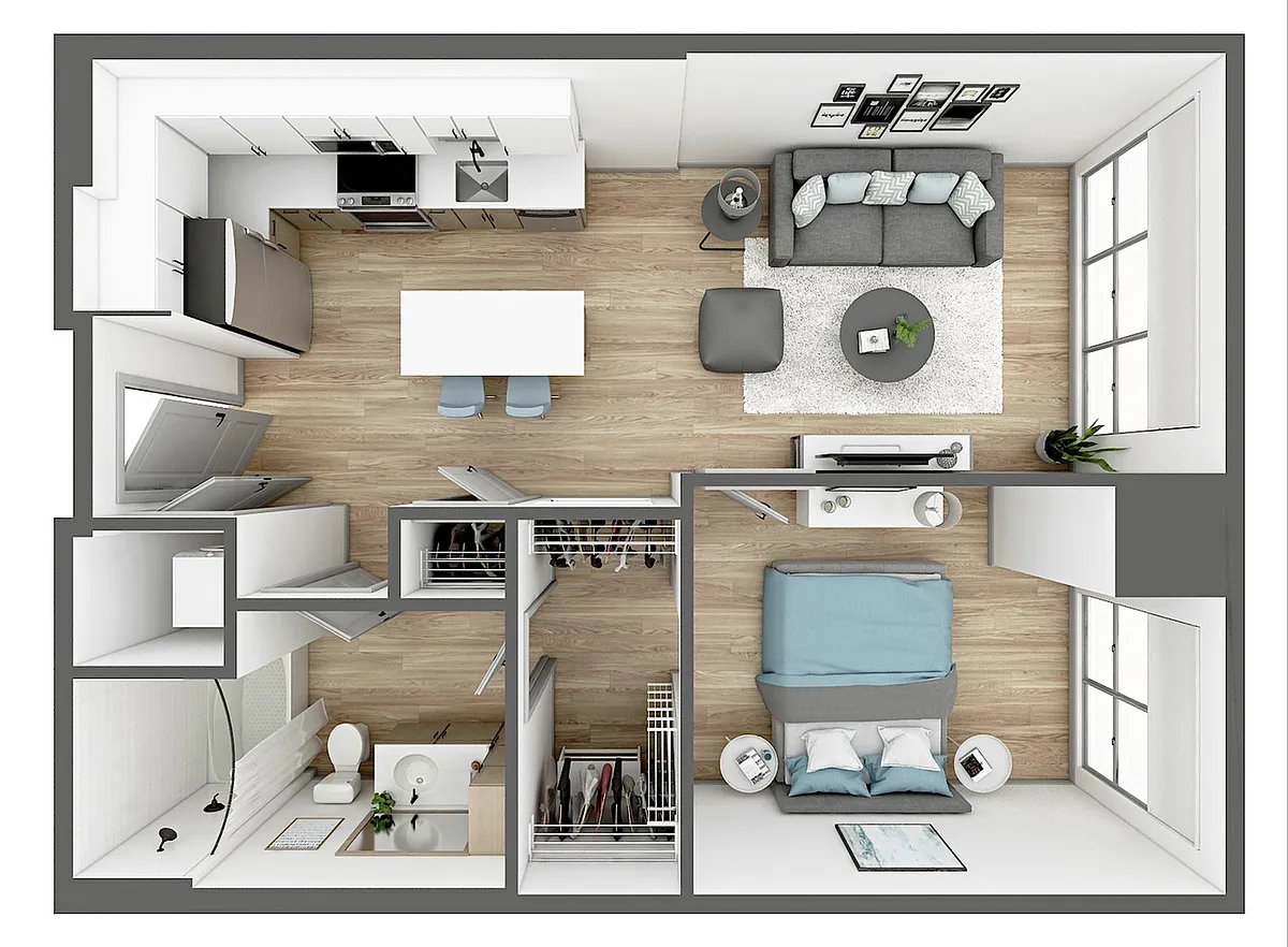 Floor plan A8