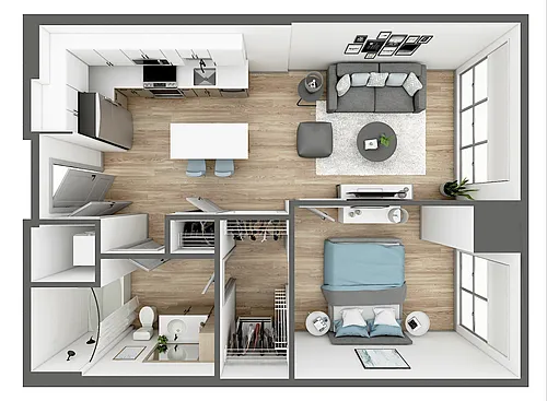 Floor plan A8