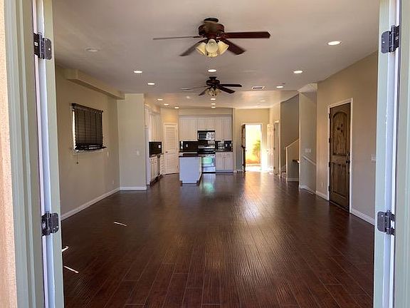 View from living room patio towards kitchen and back patio