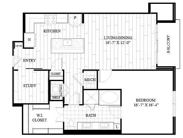 Floor plan T2