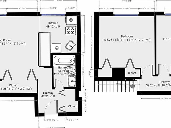 2nd image of 424 W 53rd St APT 4A