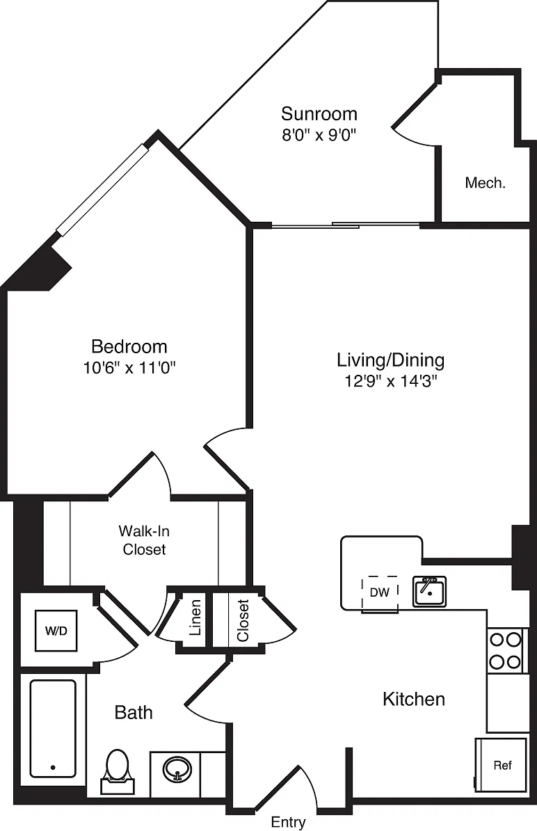 Floor plan Belmont