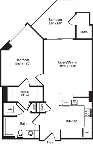 Floor plan Belmont