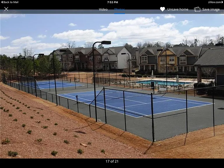 Tennis courts