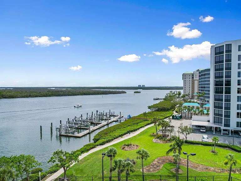 Aerial View of the docks